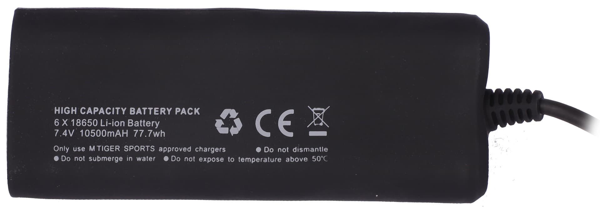 M Tiger lambiaku 7.4 V 10500 mAh