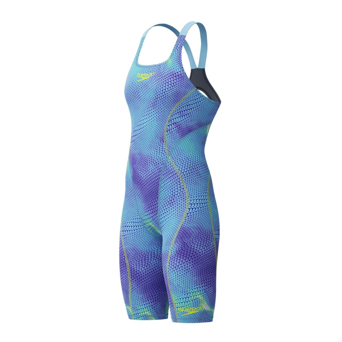 Tüdrukute võistlustrikoo Fastskin HyperSpark Printed Openback Kneeskin