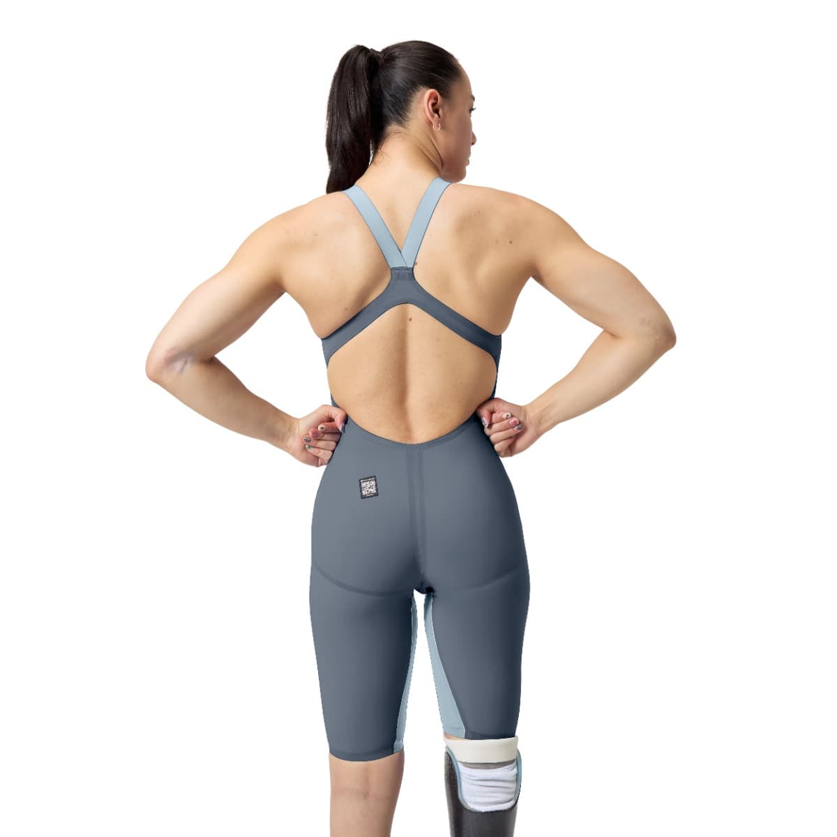 Naiste võistlustrikoo Fastskin LZR Pure Valor 2.0 Openback Kneeskin
