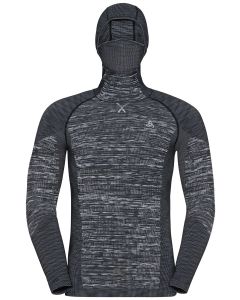 Odlo meeste kapuutsiga sooja pesu särk Blackcomb ECO facemask 