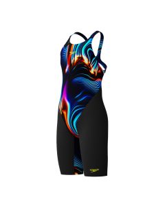 Speedo tüdrukute võistlustrikoo Fastskin Endurance+ Max Openback Kneeskin