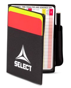 Select jalgpallikohtuniku märkmik Referee Card Set