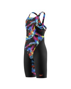 Speedo tüdrukute võistlustrikoo Fastskin Endurance+ Max Openback Kneeskin