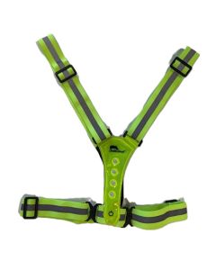 Helkurvest LED-tuledega